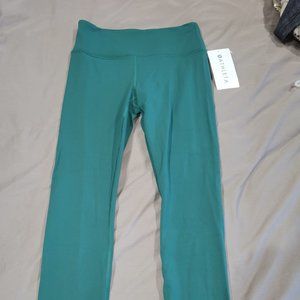 NWT Athleta Elation 7/8 Tights Sz S Green